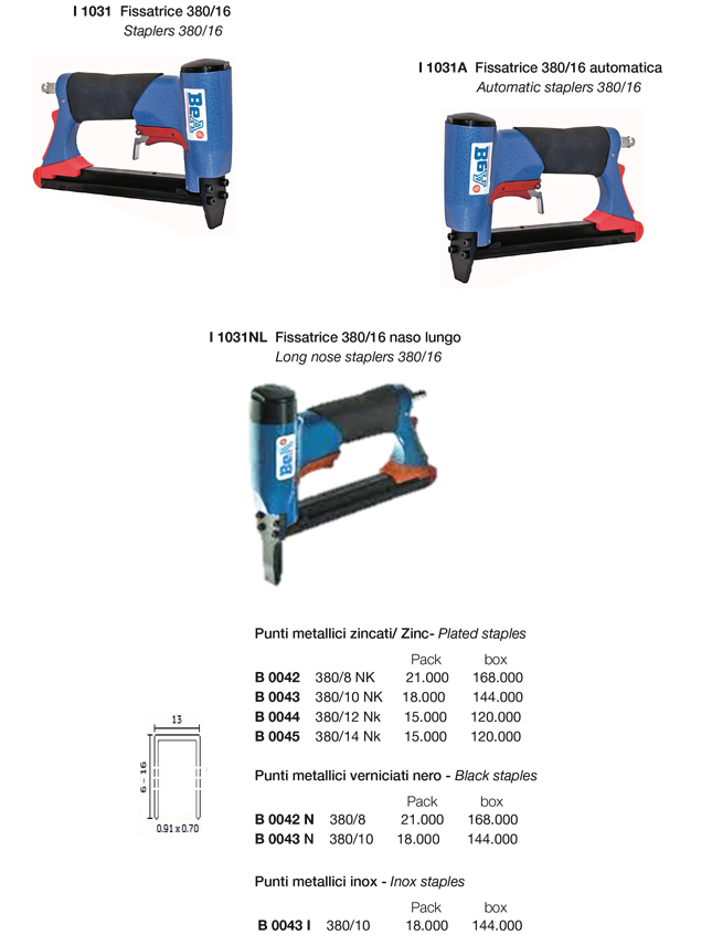 Fissatrici - Staplers 2